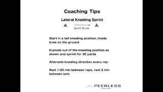 503. Lateral Kneeling Sprint