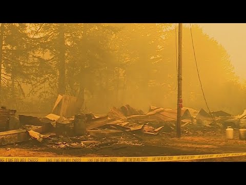 Santiam Canyon survivors start to survey destruction left by inferno