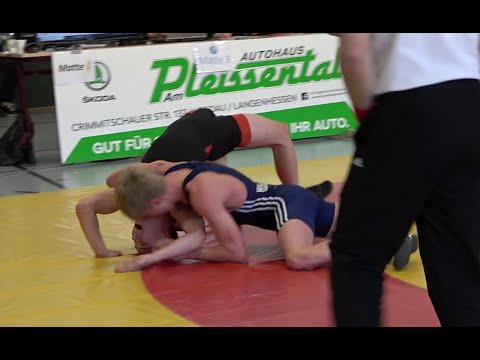 Wrestling Ringen, A-Jugend, LM Sachsen 2022, Freistil, 60 kg