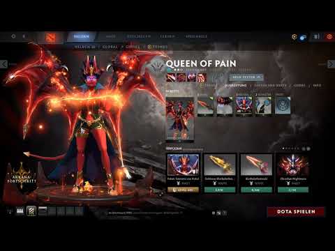 Anti Mage Persona and Queen of Pain Arcana Dota 2