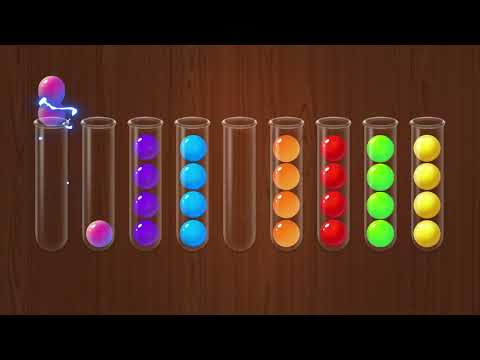 Wooden Ball Sort - Puzzle Game Video