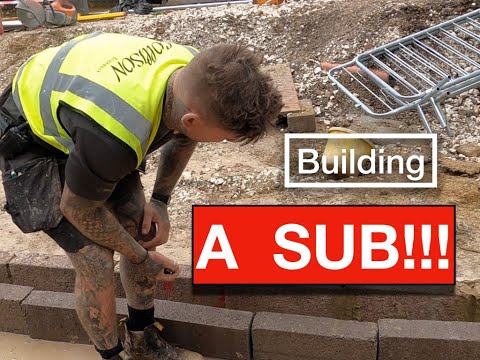 Building the foundation of a house! (Substructure)