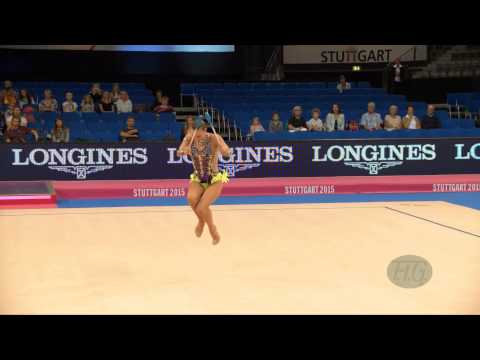Natascha WEGSCHEIDER (AUT) 2015 Rhythmic Worlds Stuttgart - Qualifications Clubs