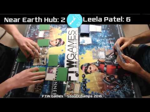 Netrunner - First Turn Win Store Championship 2016 - Finals Game 2