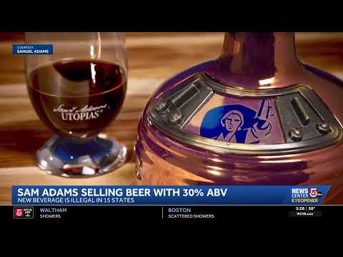 Sam Adams unveils 30% ABV beer, illegal in 15 states