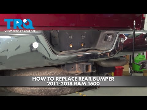 How to Replace Rear Bumper 2011-2018 Ram 1500