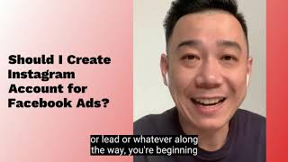Should You Create Instagram Account for Facebook Advertising? (Instagram Ads Tutorial)