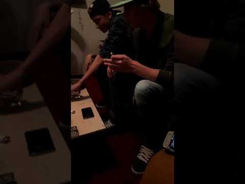 White boy spits amazing freestyle