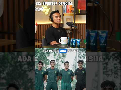 alasan ridho pilih Persija dibanding persib #sepakbola #podcastbola