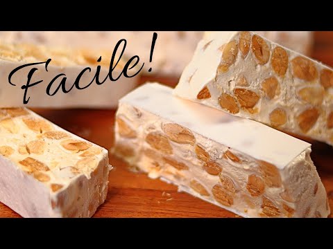 TORRONE MORBIDO alle Mandorle perfetto ricetta veloce