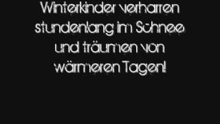 Thomas Godoj  Winterkinder with lyrics