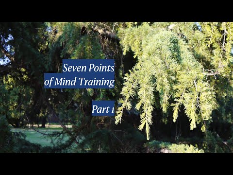 Seven Points of Mind Training – Part 1