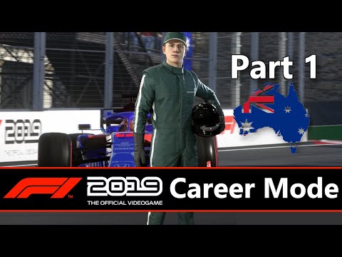 F1 2019 Career Mode - Part 1 -  SEASON OPENER