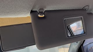 Sun Visors Remove & Replace (@Home)