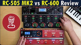 Video thumbnail for BOSS RC-505 MK2 vs RC-600 // Review, tutorial // 505 MKII vs RC-505 looper / loopstation // ft. ORI by loopop