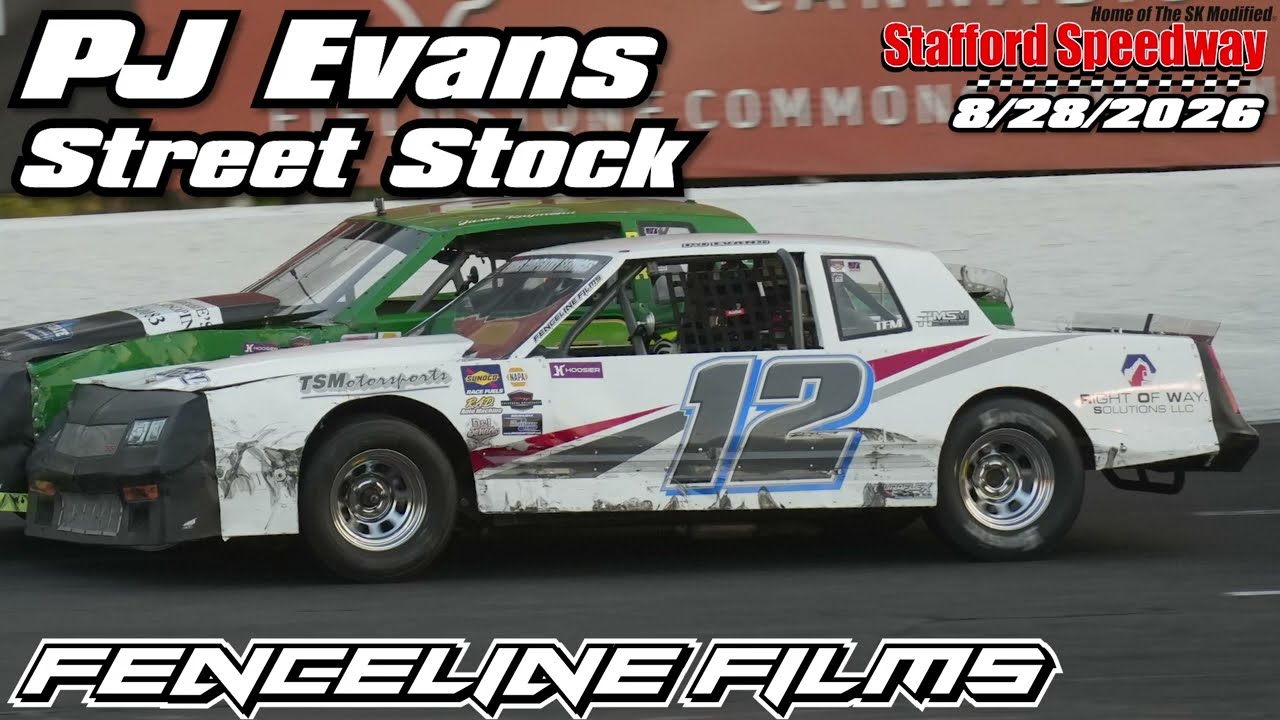 PJ Evans Street Stock at Stafford Speedway