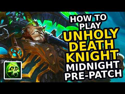 Unholy Death Knight Mythic+ Rotation Guide (Midnight Pre-Patch)