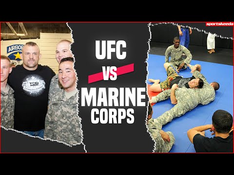 🥶 UFC fighter vs US Marine! Who will win?