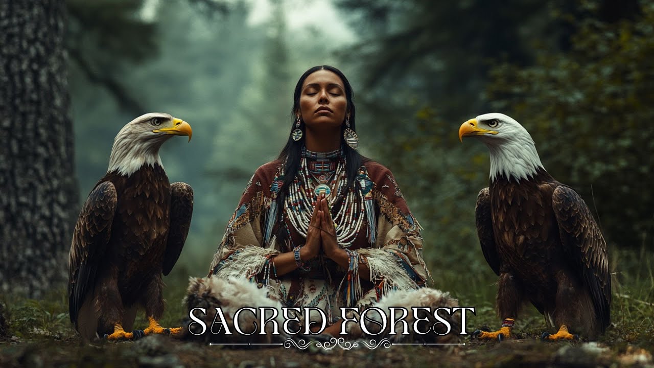 Sacred Forest | Native American Flute Music in the Enchanted Forest, Calm the Mind and Soul