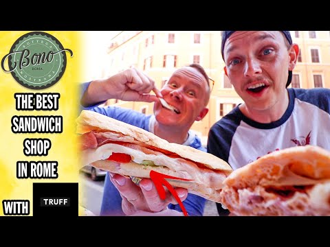 Where To Find The Best Sandwich In Rome | Bono Bottega Nostrana | Ep 18