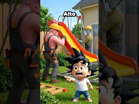 GOKU PIERDE su TOBOGÁN!! 😱🎢