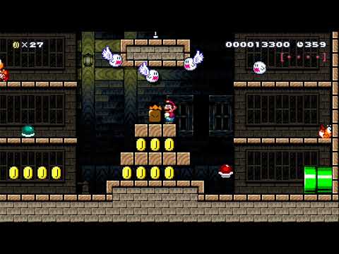 CastleLOLOLO~Homage_to_KIRBY~ by てみみん - SUPER MARIO MAKER - NO COMMENTARY 1bc 1bc