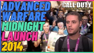 Call Of Duty Advanced Warfare Midnight Launch.