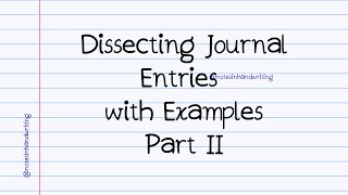 Download the video "Dissecting Journal Entries using Example Part 2"