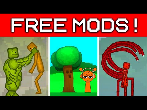 BEST FREE MODS in Melon Playground