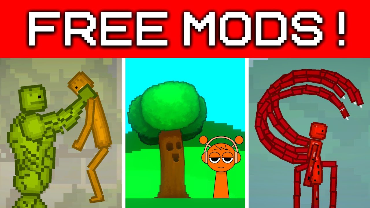 BEST FREE MODS in Melon Playground