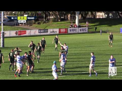 2017 RAMS NHRU Round 9 Premier 1 - Merewether Carlton V Wanderers
