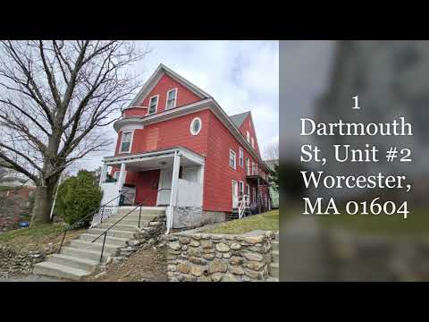 1 Dartmouth St, Unit #2, Worcester, MA