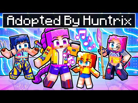 Adopted By KPOP DEMON HUNTERS in MINECRAFT!