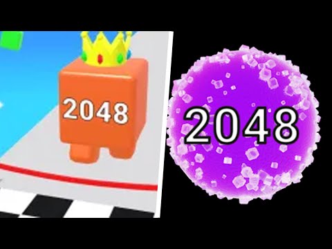 2048 Jelly Shooter = Level Up Numbers + Marmalade 2048 Up to 4096 Max Level Gameplay