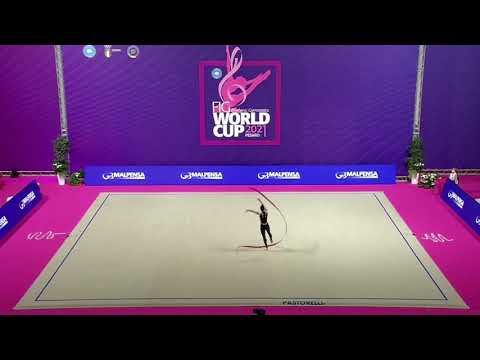 IZABEKOVA Aisha Ribbon Qualifications World Cup Pesaro 2021