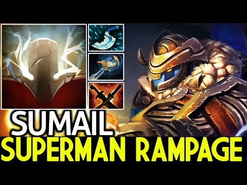 SumaiL [Sven] Superman Rampage Clear All WTF Pro Gameplay 7.21 Dota 2