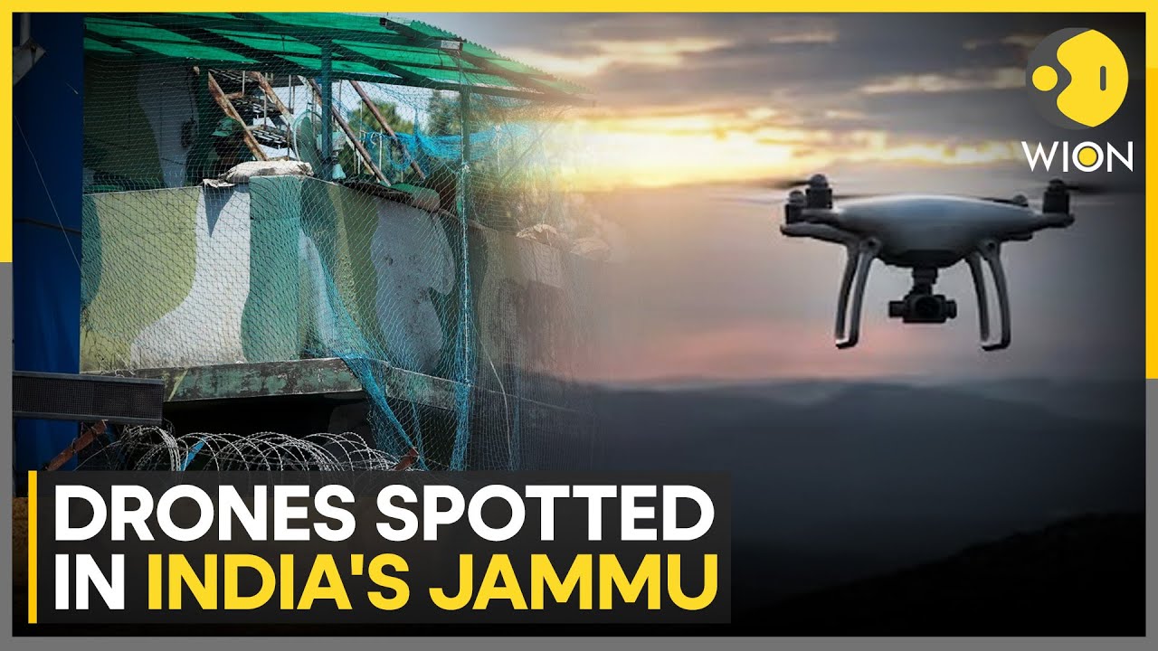 J&K: Drone Sightings Reported in J&K as Suspected Pak Drones Seen in Poonch, Samba | WION