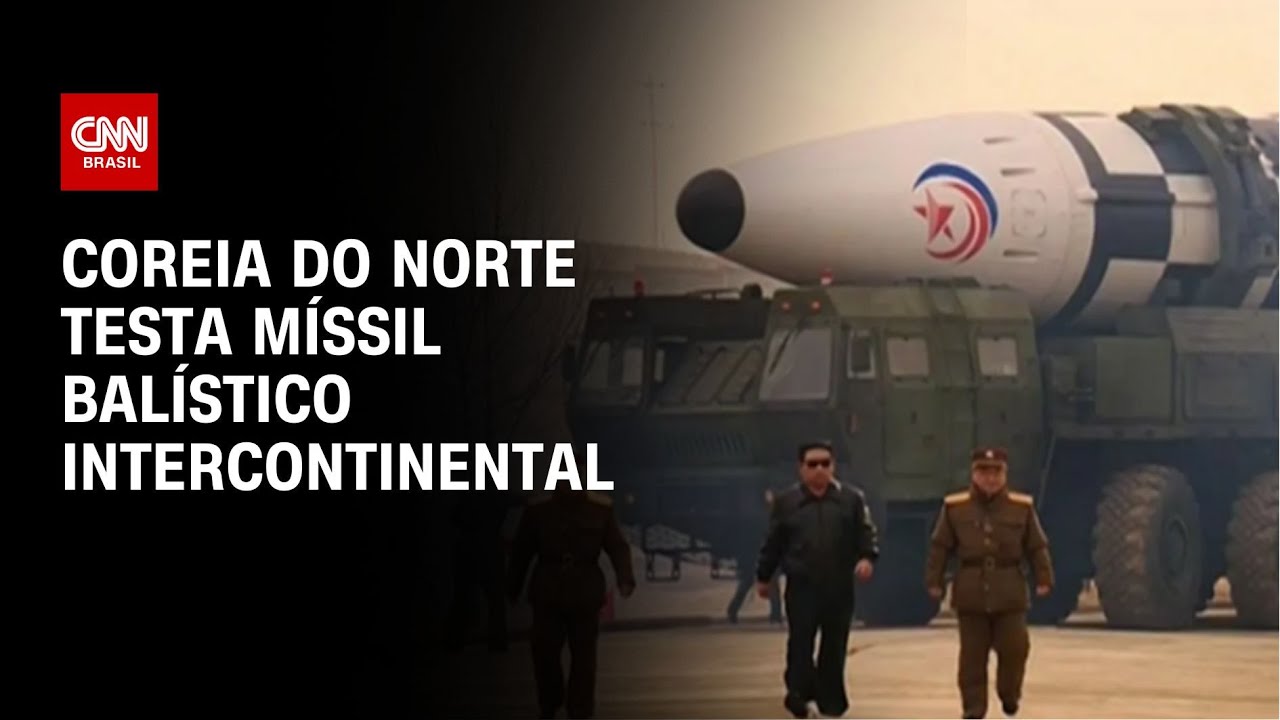 Coreia do Norte testa míssil balístico intercontinental | LIVE CNN