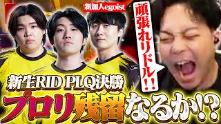 【新生RIDDLE】egoist加入で迎えた運命のPLQ決勝、プロリ残留なるか！？【ボドカ/APEX】