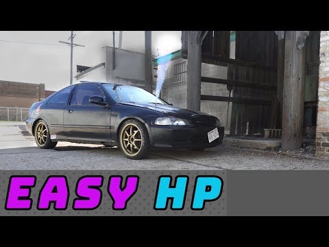 $400 Car Meets NOS! - Honda Civic Nitrous Install + Test Drive