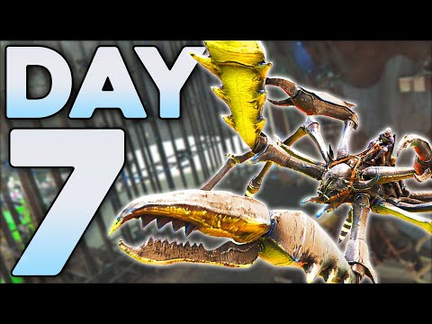 Defending Our Extinction Cave VS a CHEATING Alpha Tribe! - ARK PvP