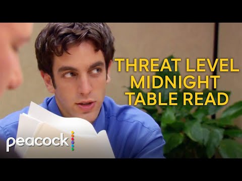 Never-Before-Seen | Threat Level Midnight Table Read Deleted Scene | The Office Superfan Episodes