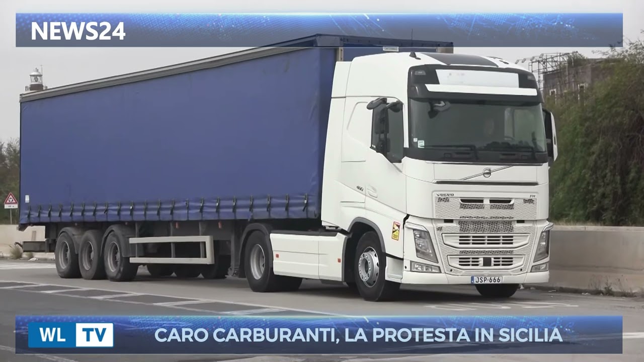 CARO CARBURANTI LA PROTESTA IN SICILIA