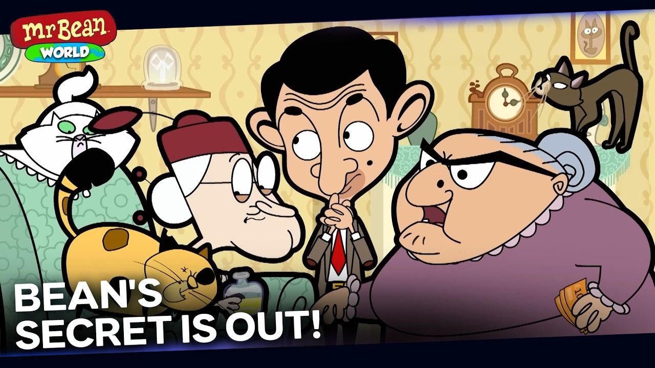 Mr Bean Can't Hide His Secret Plan from Mrs Wicket | Mr Bean Animated Season 3 | Mr Bean World