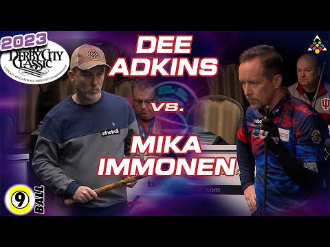 DEE ADKINS vs MIKA IMMONEN - 2023 Derby City Classic 9-Ball Division
