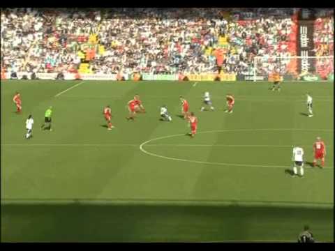 John Arne Riise Goal - Liverpool 3 Tottenham Hotspur 0 - Premiership (23/9/06)