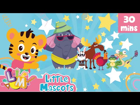 Funky Animals + Old MacDonald + more Little Mascots Nursery Rhymes & Kids Songs