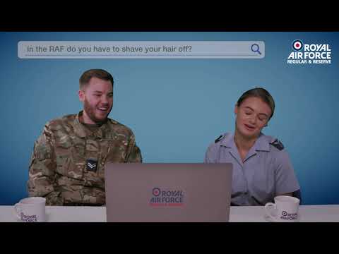 RAF officer video 1