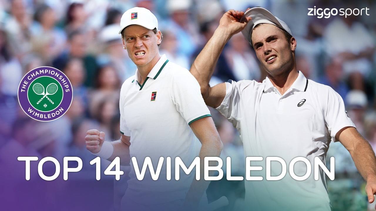 DE 14 MOOISTE MOMENTEN VAN WIMBLEDON 2026! 🎾 | Top 14 - Wimbledon 2026