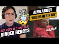 AINA ABDUL - KASIH MERINTIH (ORIGINAL SOUND TRACK OF TRINIL) Official Lyric Video | REACTION
